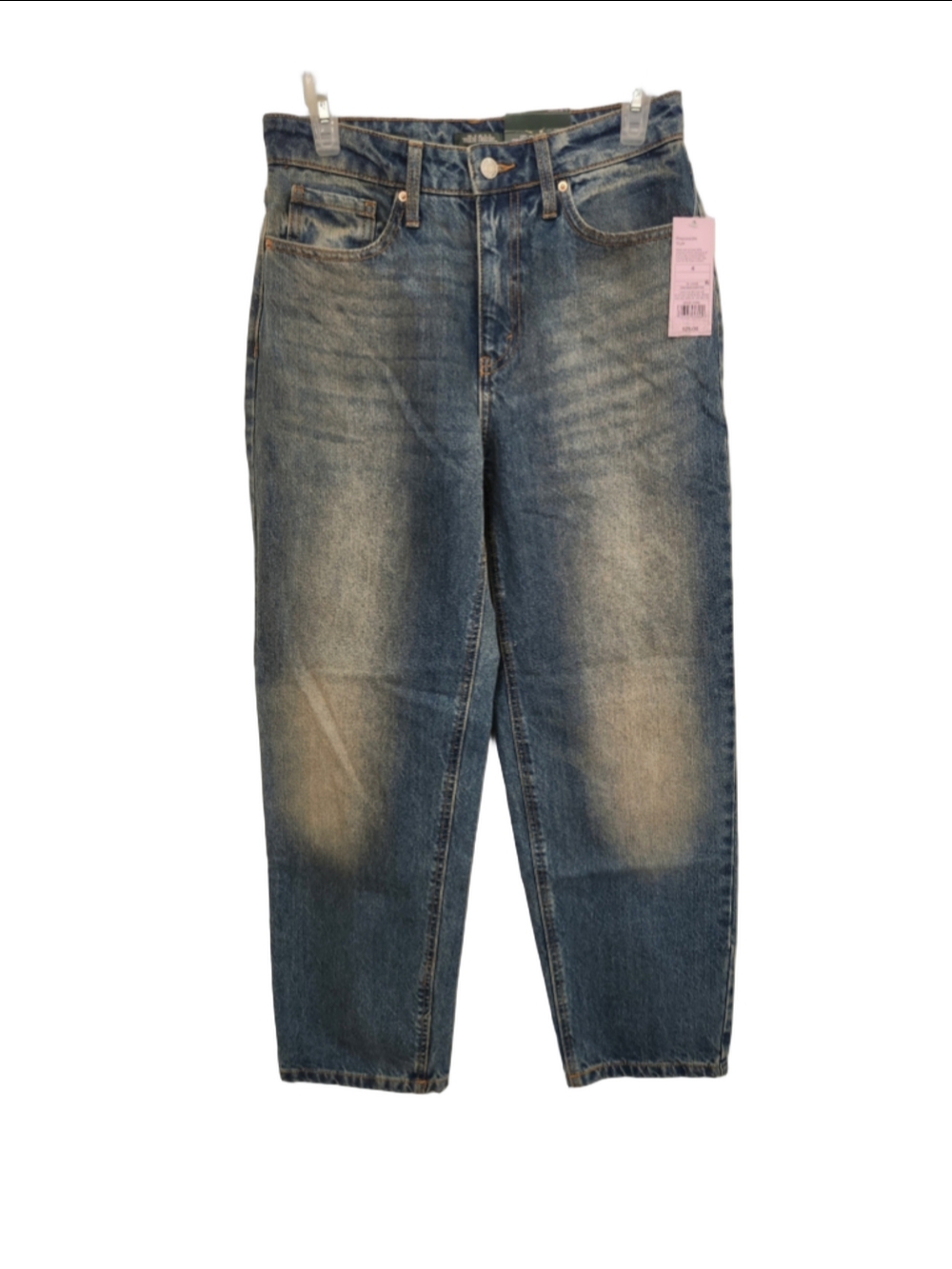 Wild Fable High-Rise 90s Relaxed Straight Jeans Blue Size 4